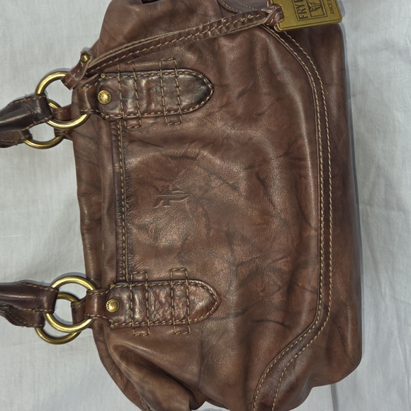 Frye Brown Leather Women's Bag EUC - Picture 2 of 14